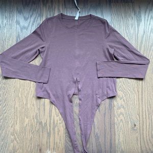 Light Plum color lululemon long sleeve